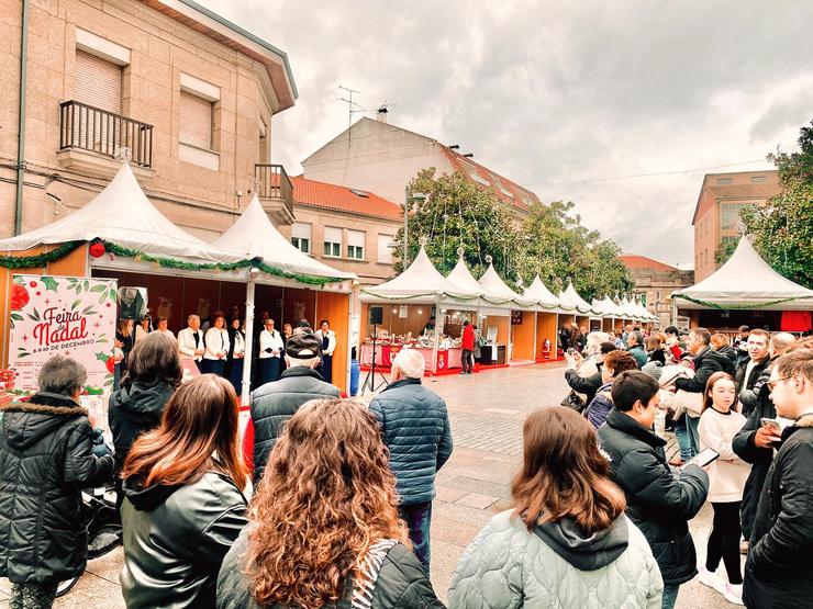 Feira de Nadal 2023. Foto: Prensa Concello de Verín.