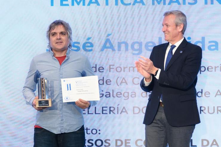 Rueda participa na entrega de premios á innovación a empregados da Administración galega / Xunta de Galicia