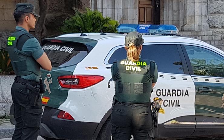 Imaxe de axentes da Garda Civil. GARDA CIVIL - Arquivo 