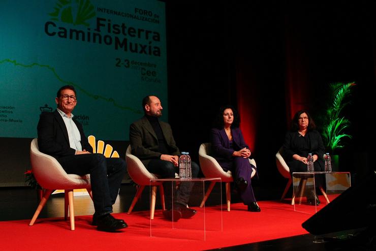 Inauguración do Foro de Internacionalización do Camiño Fisterra Muxía.. DEPUTACIÓN A Coruña 