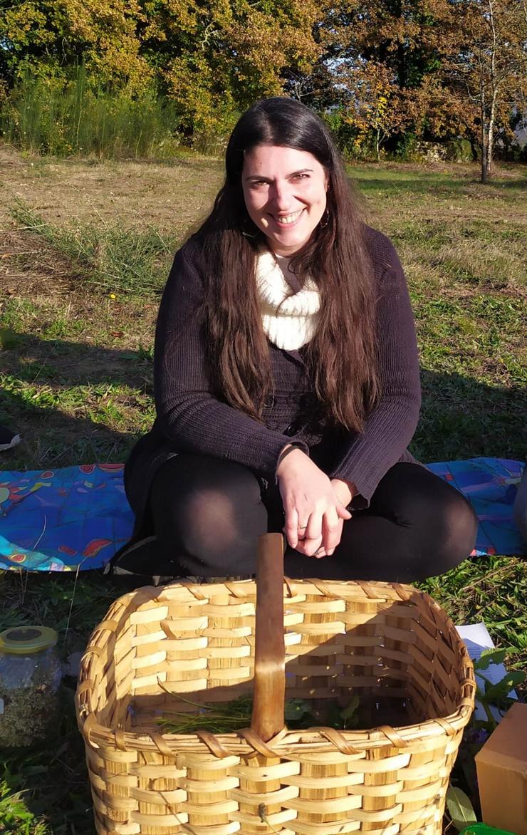 Carolina Martínez, divulgadora de plantas. Foto cedida.