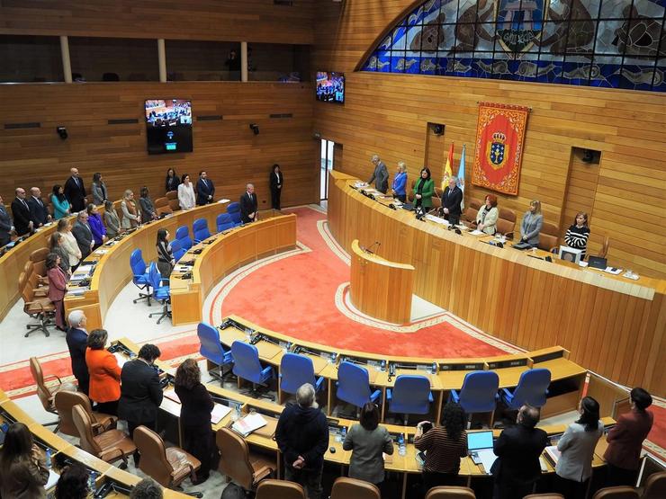 Pleno do Parlamento. PARLAMENTO / Europa Press