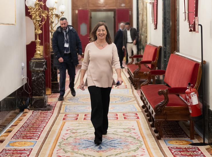 A presidenta do Congreso dos Deputados, Francina Armengol.. Eduardo Parra - Europa Press 