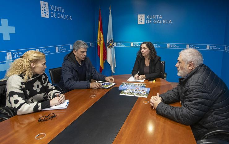 A directora xeral de Patrimonio Natural, Belén do Campo, reúnese con representantes dá Federación de Razas Autóctonas de Galicia e dá Federación de Razas Autóctonas Españolas.. XUNTA / Europa Press