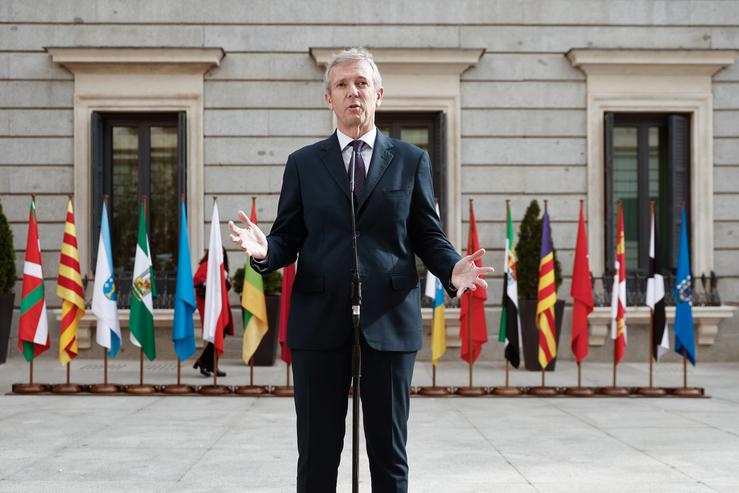 Ou Presidente da Xunta, Alfonso Rueda, participa non Acto Conmemorativo do día da Constitución./ Xunta de Galicia / Europa Press