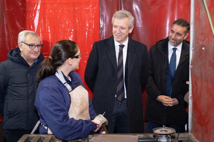 Rueda visita a Fundación Laboral da Construción 