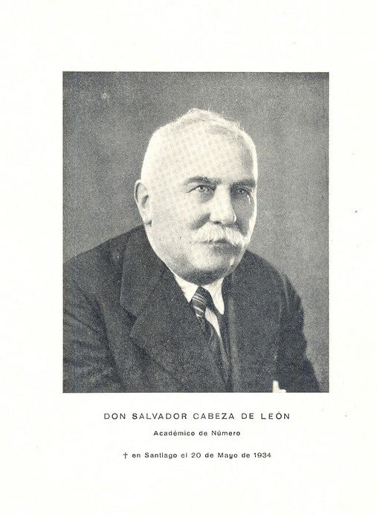 Salvador Cabeza de León.. CONSELLO DA CULTURA GALEGA 