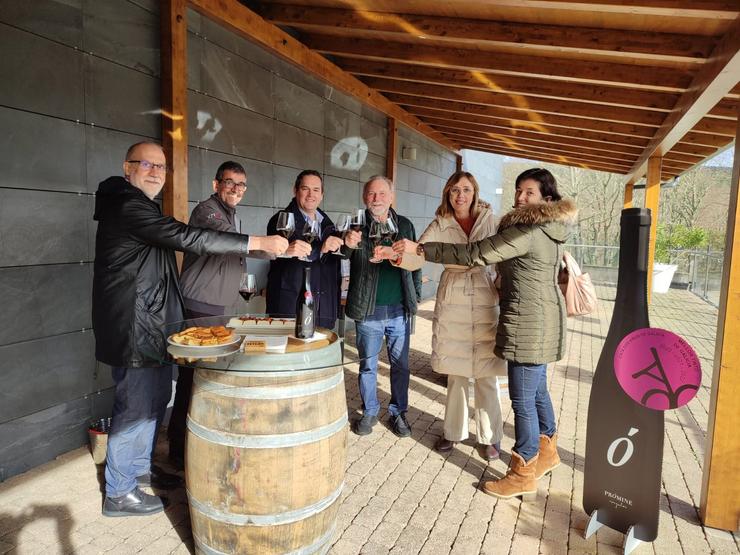 O director da Axencia Galega dá Calidade Alimentaria, José Luís Cabarcos, visita dúas adegas nas denominacións de orixe Ribeira Sacra e Rías Baixas. XUNTA DE GALICIA / Europa Press