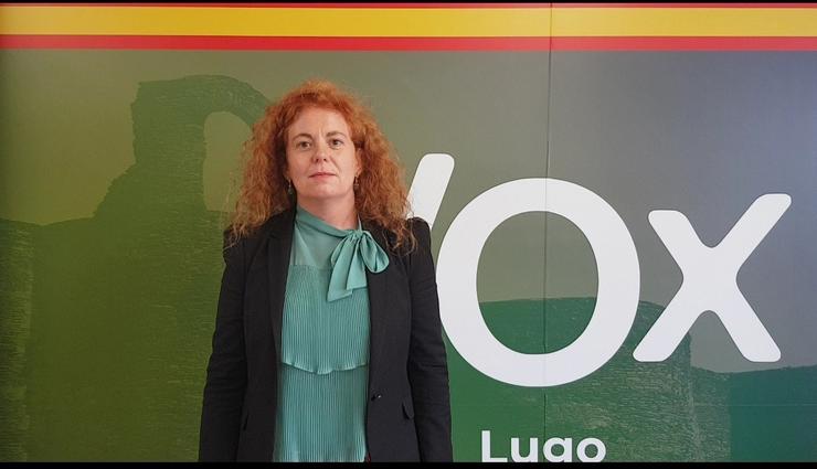 Sonia Teijeiro, candidata de Vox en Lugo para as municipais de 2023 