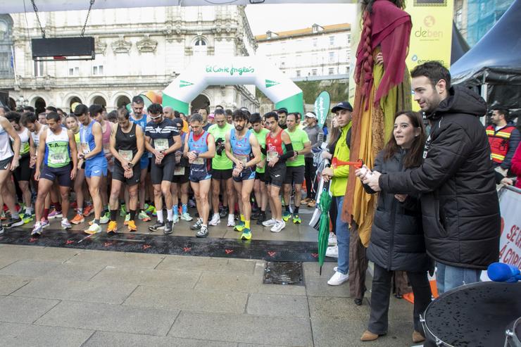 Imaxe da saída da San Silvestre da Coruña / ANDY PEREZ - CONCELLO DA CORUÑA - Arquivo