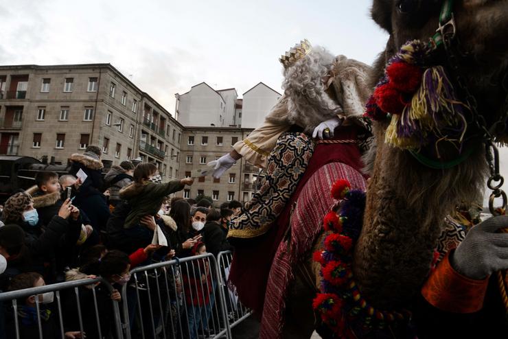 Cabalgata dos Reis Meigos en Ourense / Rosa Veiga