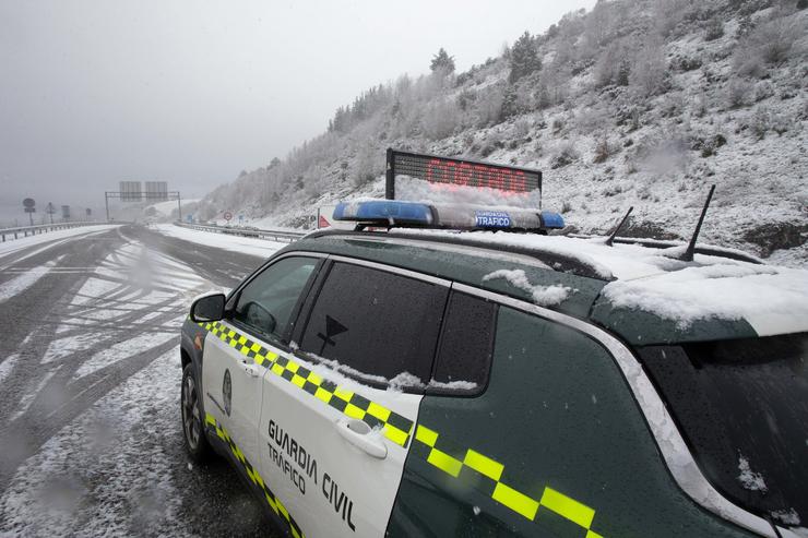 Volve a neve a Galicia. Carlos Castro - Europa Press 