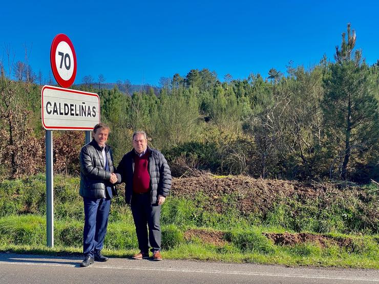 José Luis Varela e Gerardo Seoane. Foto: Prensa Concello de Verín.