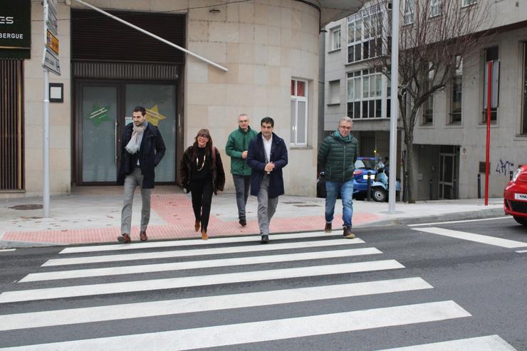 O delegado territorial da Xunta en Ourense, Gabriel Alén, e o director xeral de Planificación Enerxética e Recursos Naturais, Pablo Fernández Vila, este martes en Ourense.. XUNTA DE GALICIA / Europa Press