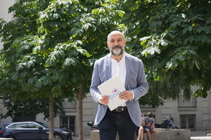 O deputado do BNG no Congreso, Néstor Rego.. BNG / Europa Press