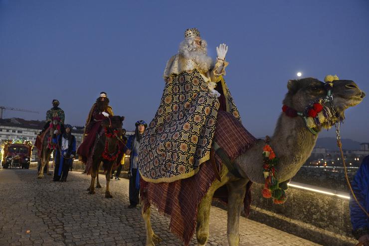 Cabalgata Reis Magos en Ourense. Rosa Veiga - Europa Press