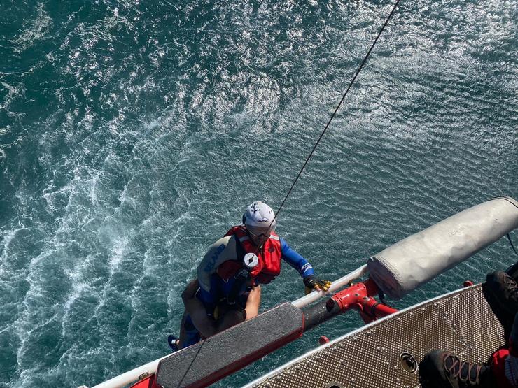 Rescate no mar en Cantabria 