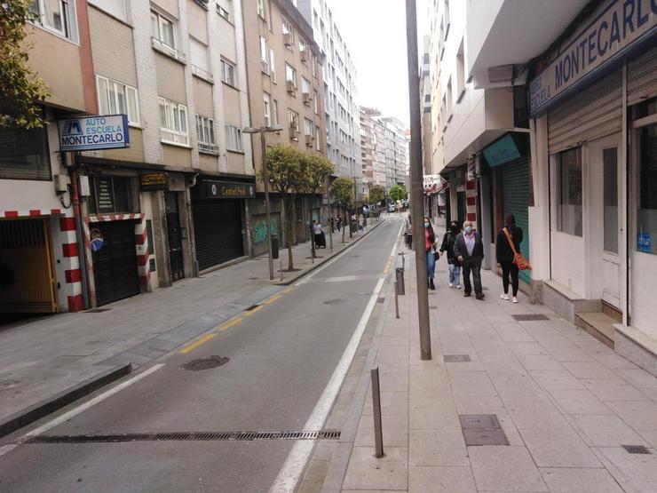 Rúa Nova de Abaixo en Santiago / Inmobiliaria Fonseca