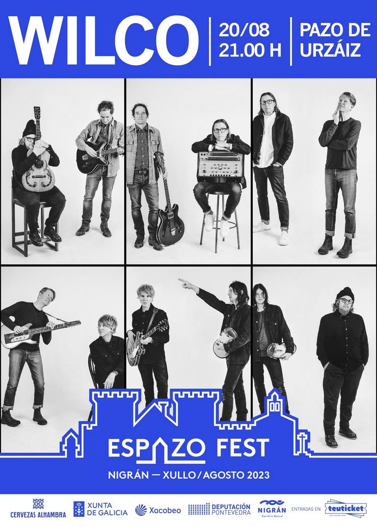 A banda americana Wilco é a primeira confirmación da terceira edición do Espazo Fest.. ESPAZO FEST / Europa Press