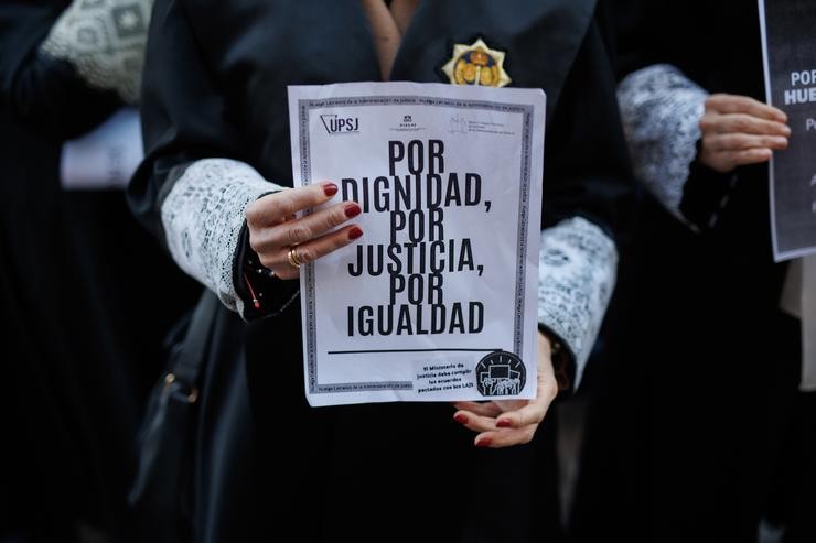 Unha letrada da Administración de Xustiza / Alejandro Martínez Vélez - Europa Press