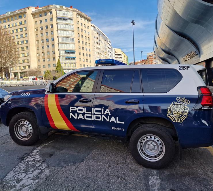 Un coche da Policía Nacional. POLICÍA NACIONAL