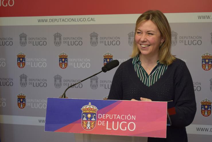A voceira socialista na Deputación de Lugo, Pilar García Porto / Europa Press