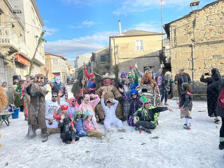 Celebración do Entrudio Farrapeiro na Gudiña / Asociación Os Torgueiros