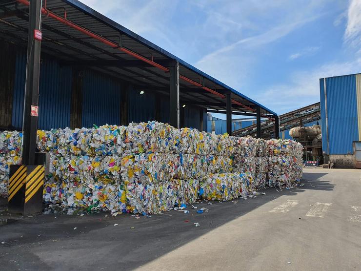 Materiais para reciclado en Sogama / Europa Press 