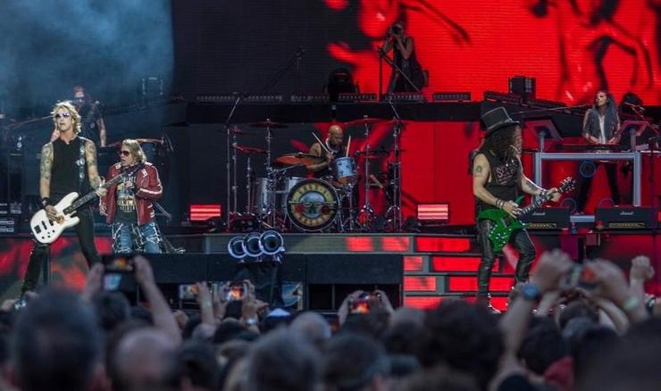 GUNS N ROSES en Madrid /Arquivo Europa Press