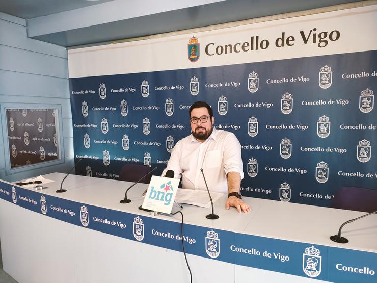 O concelleiro do BNG no Concello de Vigo, Xabier Pérez Igrexas / Europa Press