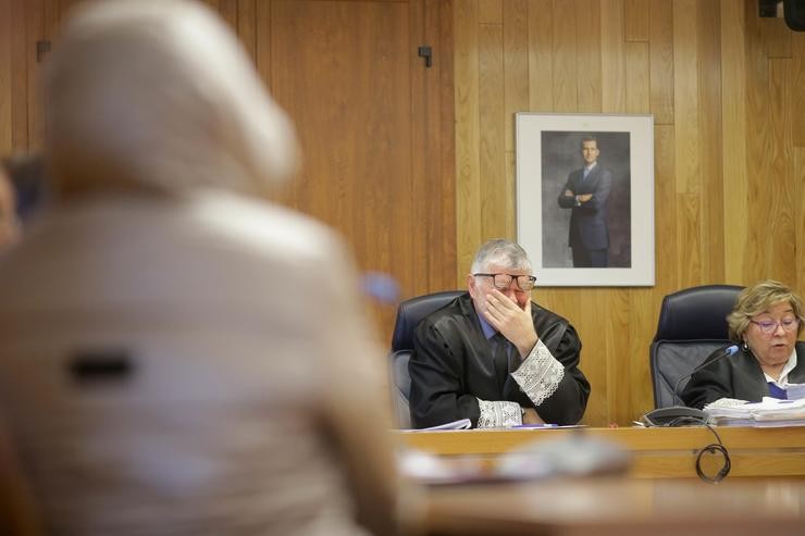 A presunta asasina da nena Desirée Leal, Ana Sandamil, durante o xuízo.. Carlos Castro - Europa Press / Europa Press