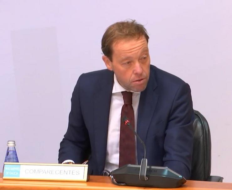 O director xeral de Política Financeira, David Cabañó / CAPTURA - Arquivo