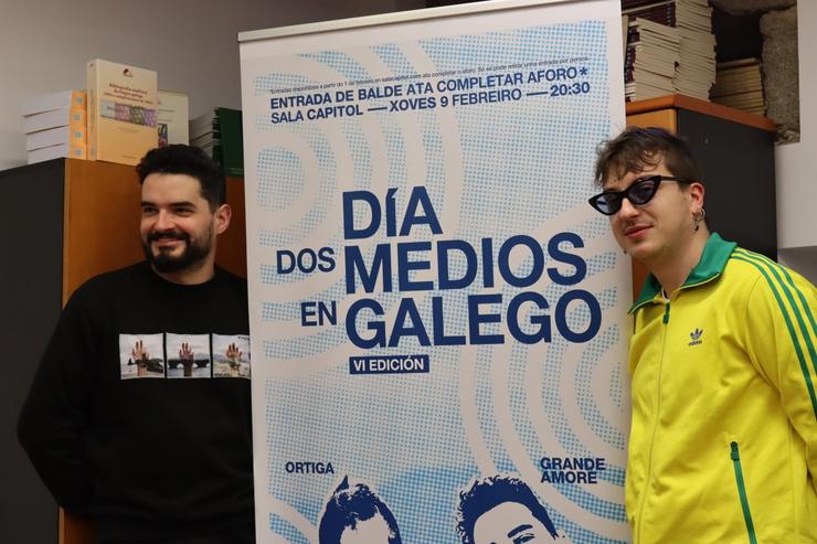 Ortiga e Grande Amore celebran o Día dos Medios en Galego 
