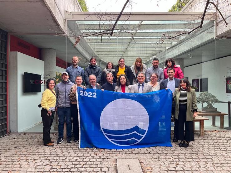 A directora xeral de Patrimonio Natural da Xunta, Belén do Campo, participar este xoves en Madrid na reunión do xurado nacional que outorga as bandeiras azuis.. XUNTA / Europa Press