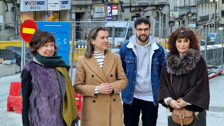 A portavoz municipal do PSOE en Ourense, Natalia González.. PSOE DE OURENSE 