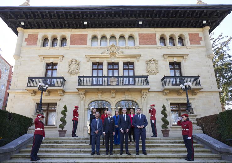 Reunión entre os presidentes de Galicia, Asturias, Cantabria e País Vasco 