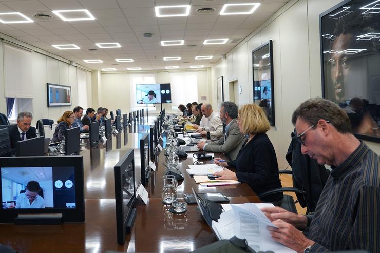 Reunión dos axentes sociais na mesa de diálogo da reforma de pensións, no Ministerio de Inclusión, Seguridade Social e Migracións, en Madrid, a 13 de marzo de 2023.. MINISTERIO DE INCLUSIÓN 