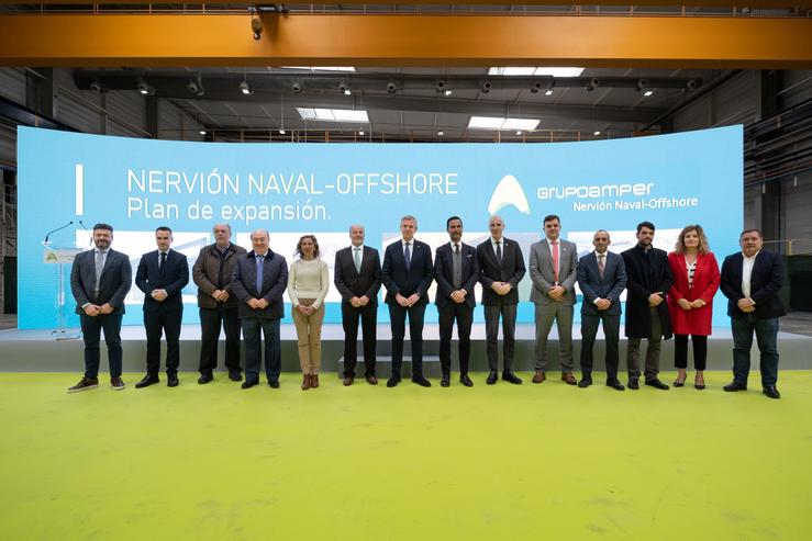 Presentación do proxecto de Nervión Naval Offshore en Somozas / Europa Press