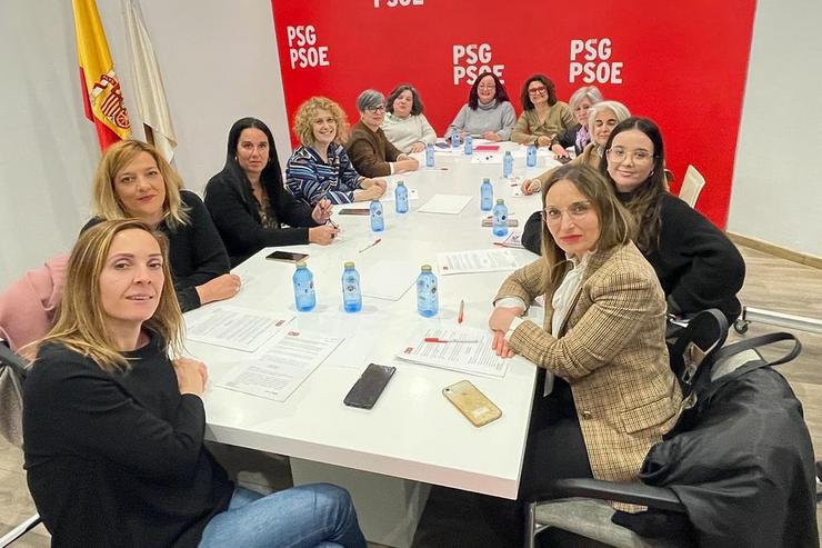 O PSdeG distingue cos seus premios de igualdade a Rosa Gómez Limia, primeira deputada de esquerdas do Parlamento galego. PSDEG / Europa Press