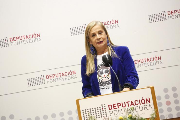 Carmela Silva, presidenta da Deputación.. DEPUTACIÓN DE PONTEVEDRA