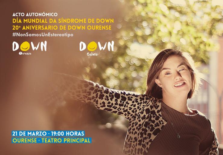 Acto central Galicia Día Mundial da Síndrome de Down.. DOWN GALICIA / Europa Press