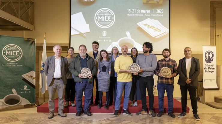 Entrega de premios da 18 Mostra Internacional de Cinema Etnográfico.. MICE 