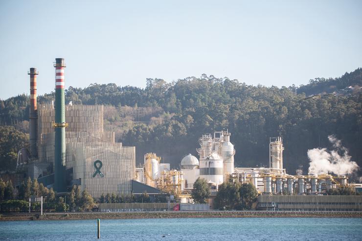 O complexo industrial de Ence na Ría de Pontevedra / Europa Press