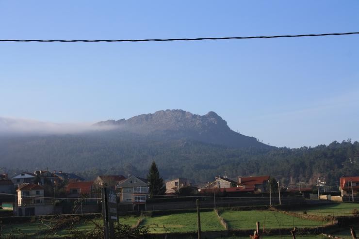 Monte Galiñeiro, onde se cre que hai unha fortificación da época sueva 