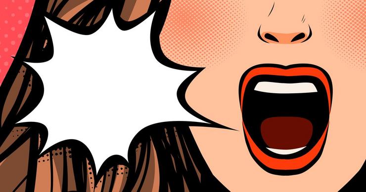 Un persoa que bota un pecado, é malfalada ou di moitos xuramentos 
