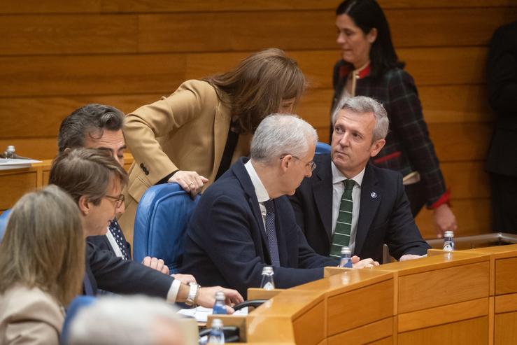 Rueda, durante a sesión de control.. Xunta de Galicia / Europa Press