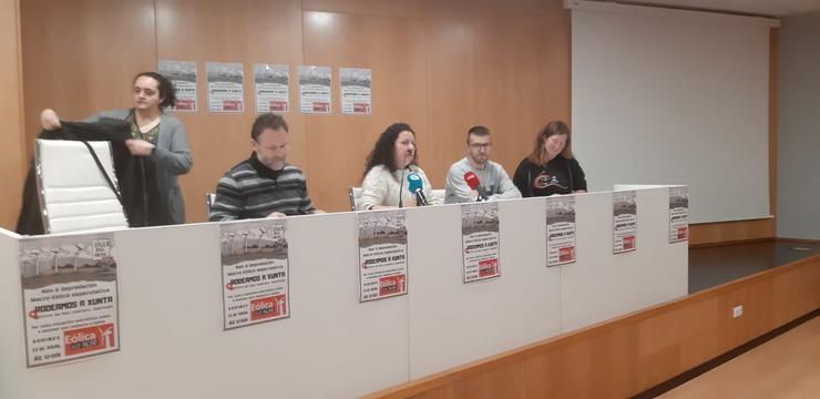 Eólica Así Non anunciou unha mobilización para o próximo 23 de abril 