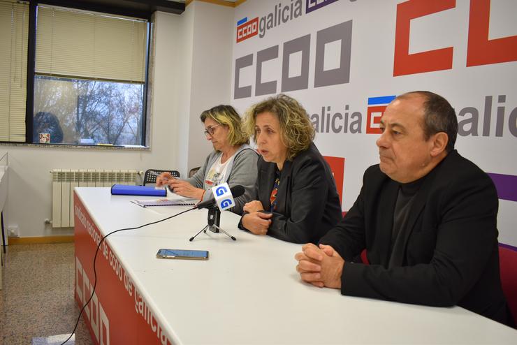 CC OO sobre o impacto das pensións en Galicia / Europa Press