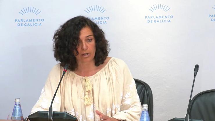 A presidenta de Portos de Galicia, Susana Linguas.