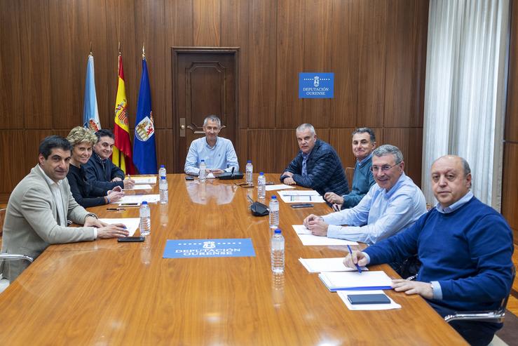 Pleno do Consorcio Provincial contra Incendios e Salvamento de Ourense, integrado pola Deputación e a Xunta. ALBERTE PAZ / DEPUTACIÓN / Europa Press